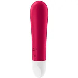 Віброкуль Satisfyer Ultra Power Bullet 1 Red на акумуляторі - мініатюра 3