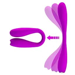 Вібратор - Pretty Love Yedda Vibrator/Stimulator Purple Baile BI-014710 90121 - мініатюра 4
