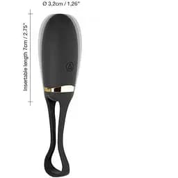 Віброяйце Dorcel Secret Delight Gold з пультом ДК з турборежимом та голосовим управлінням - мініатюра 5