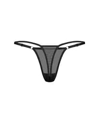 Стрінги Obsessive Violami Too Sexy L/XL (чорний) - мініатюра 14