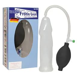 Вакуумна помпа для пеніса Orion Frohle PP009, 21 см прозорий - мініатюра 4