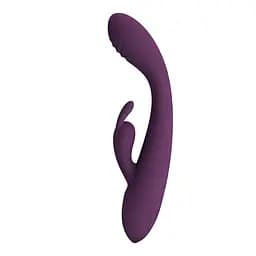 Вібратор Pretty Love Emma Powerful Silicone Rabbit Vibrator - мініатюра 4