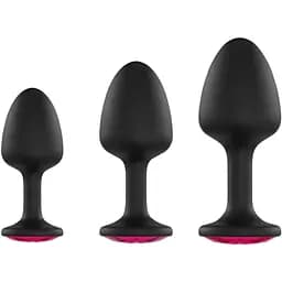 Анальна пробка Dorcel Geisha Plug Ruby XL з кулькою всередині - мініатюра 3
