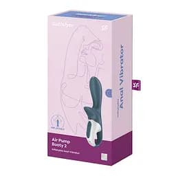 Анальний надувний вібратор Satisfyer Air Pump Booty 2 Satisfyer SO8410 95875 - мініатюра 5