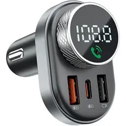 FM-трансмиттер Proove FM Launcher Sound Link 30W Type-C+USB Black (FMSL30110001) [138404]