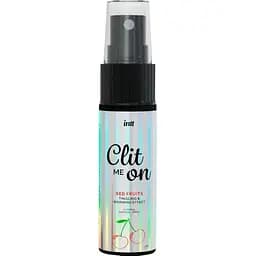 Збудливий спрей для клітора Intt Clit Me On Red Fruits Warming Effect 12 мл зігріваючий ефект
