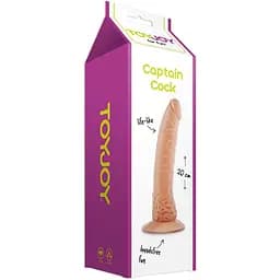 Фаллоимитатор Captain Cock 20 см телесный