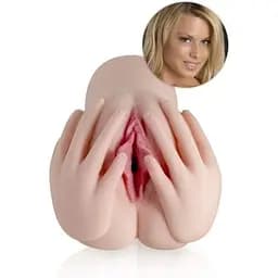 Реалістичний 3D-мастурбатор Real Body - The Hottie Відкрита вагіна - мініатюра 2