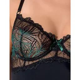 Боді Passion Exclusive FLORIS Body black L/XL - мініатюра 3