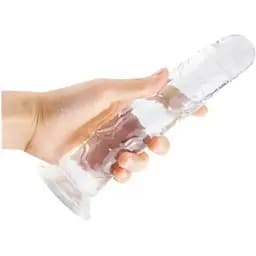 Силіконовий фалоімітатор на присосці М