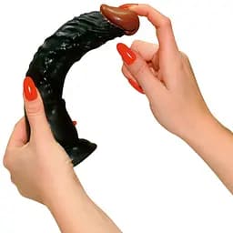 Реалістичний фалоімітатор You2Toys African Lover 23 см чорний - мініатюра 3