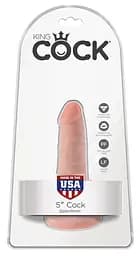 Фалоімітатор Pipedream King Cock 12.7 см тілесний - мініатюра 7
