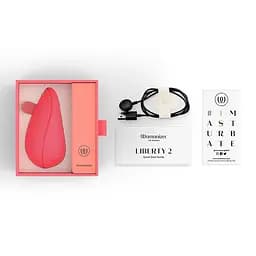 Вакуумний кліторальний стимулятор Womanizer Liberty 2 Vibrant Rose Womanizer SX0522 100865 - мініатюра 11