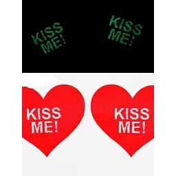 БДСМ набір Passion Лайт Kiss Me 4 предмети червоний (4821002029358) - мініатюра 4