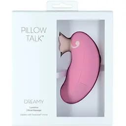 Dакуумний кліторальний стимулятор Pillow Talk Dreamy із кристалом Swarovski - мініатюра 6