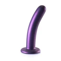 Фалоімітатор Ouch! Smooth G-Spot Dildo 6'' 14.5 см (фіолетовий) - мініатюра 9