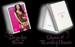Бодістокінг Obsessive Bodystocking F221 силуетний квітковий малюнок імітація панчох XL/XXL - мініатюра 7