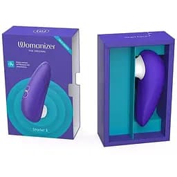 Вакуумний кліторальний стимулятор Womanizer Starlet 3 Indigo - мініатюра 6