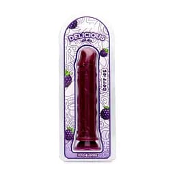 Фалоімітатор з ароматом ожини - Toyz4lovers Delicious Dildo Berries, 20 см - мініатюра 6