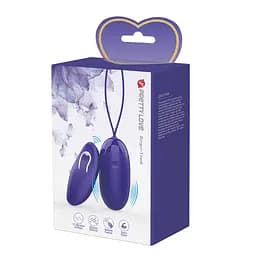 Віброяйце Pretty Love Berger-Youth Wireless Egg Blue - мініатюра 2