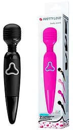 Вібромасажер Pretty Love Body Wand Black - мініатюра 1