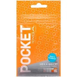 Мастурбатор Tenga Pocket Hexa-Brick (SO5597) [96200] - мініатюра 7