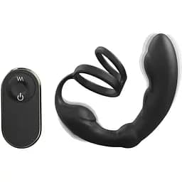 Массажер простаты Dorcel P-Ring с эрекционным кольцом и пультом ДУ