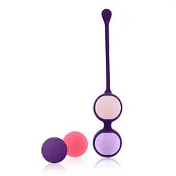 Кульки гейші Rianne S Pussy Playballs, 4 шт., кораловий - мініатюра 4