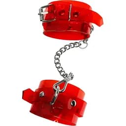 Наручники Feral Feelings - Hand RestRaints Red Trasparent