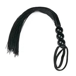 Хлист силіконовий Easytoys Black Silicone Whip, 32 см