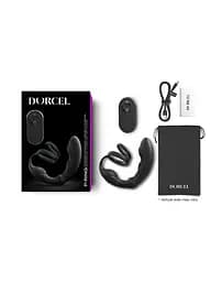 Ерекційне кільце зі стимулятором простати Dorcel P- Ring 18 см чорний - мініатюра 11