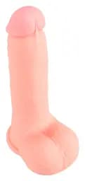 Фалоімітатор Medical Silicone Dildo 20 см тілесний - мініатюра 2