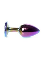 Анальна пробка - Jewellery Multicolour Plug Clear - мініатюра 5