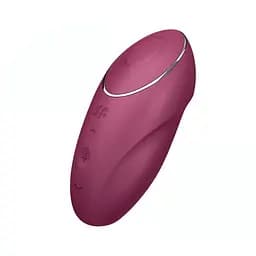 Кліторальний стимулятор Satisfyer Tap & Climax 1 Red - мініатюра 1