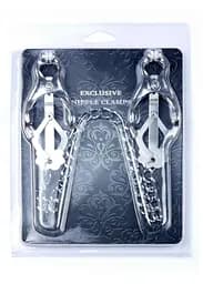 Затискачі для сосків Fetish B - Series Exclusive Nipple Clamps No.11, 45 см (сріблястий) - мініатюра 4