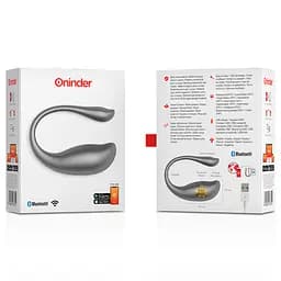 Смарт-віброяйце, колір: чорний Oninder (Іспанія) Oninder O937720 103185 - мініатюра 4
