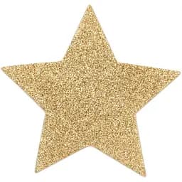 Пестіс-стикини Bijoux Indiscrets Flash Star Gold наклейки на соски One size - мініатюра 2