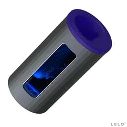 Смарт мастурбатор Lelo Hex F1S V2 Blue, вібрації, технологія Sensonic, гра у додатку - мініатюра 2