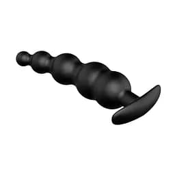 Анальна пробка - Pretty Love Special Anal Stimulation Butt Plug Black - мініатюра 4