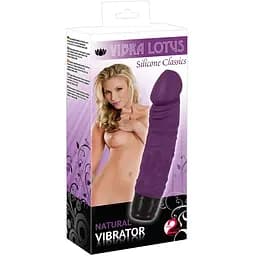 Реалистичный вибратор You2Toys Vibra Lotus Orion Natural 20 см фиолетовый