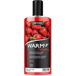 Масажна олійка - WARMup Strawberry, 150 мл - мініатюра 1