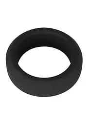 Ерекційне кільце Black Velvets Cock Ring 3.2 см чорний - мініатюра 5