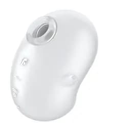 Вакуумний стимулятор Satisfyer Cutie Ghost White - мініатюра 1
