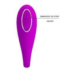 Вібратор Pretty Love August Stimulator Purple (App) - мініатюра 5
