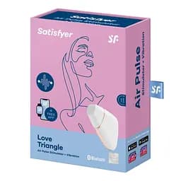 Вакуумний кліторальний стимулятор Satisfyer Love Triangle White Satisfyer IG001777; SO3896 90367 - мініатюра 6