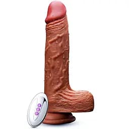 Вібратор B-Series Fox Telescopic 21 см (коричневий)