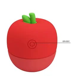 Кліторальний стимулятор Pretty Love Apple Secret Red, 12 licking settings - мініатюра 9