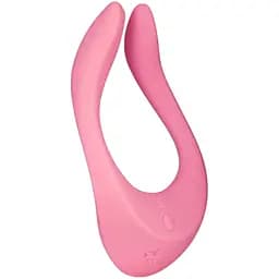 Вибратор для пар Satisfyer Endless Joy 3 независимых мотора Рожевий