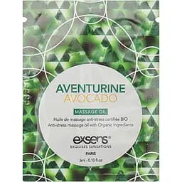 Масажна олія Exsens Aventurine Avocado, 3 мл