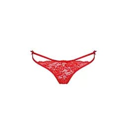 Трусики із зав'язочками з боків WARDA THONG red - Passion Exclusive L/XL - мініатюра 5